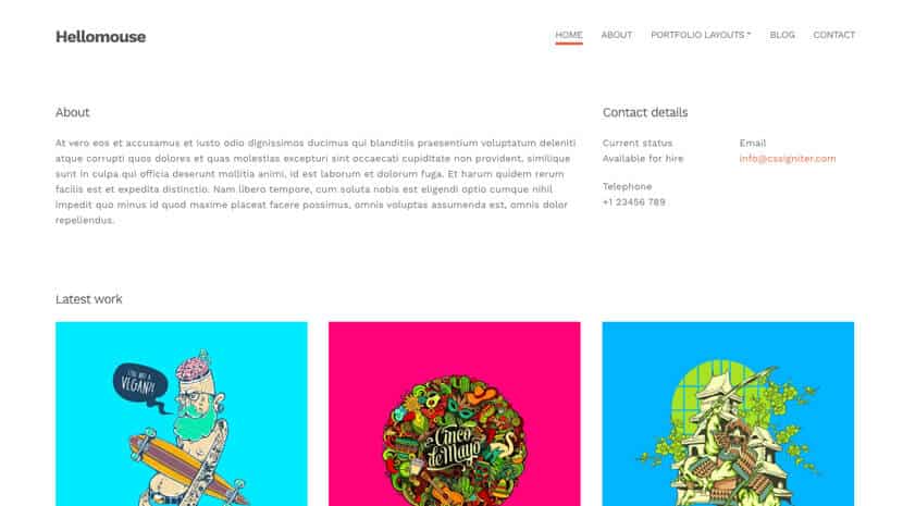 CSSIgniter Hellomouse WordPress Theme