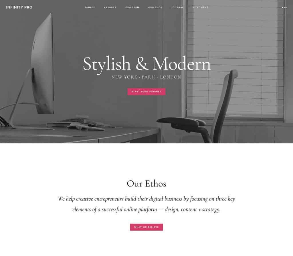 StudioPress Infinity Pro Genesis WordPress Theme