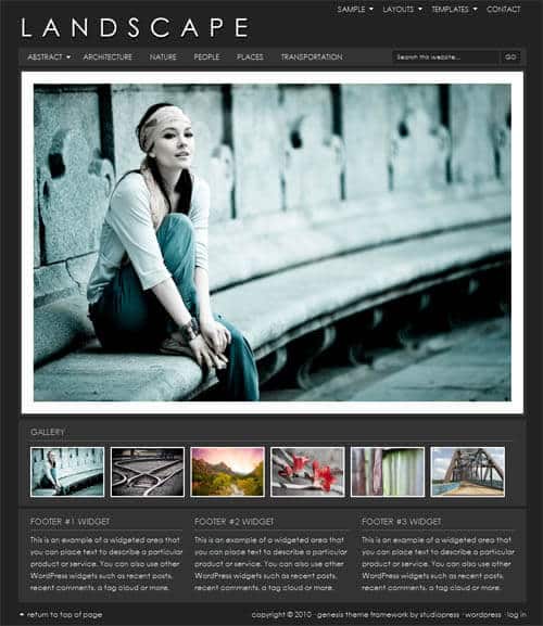 StudioPress Landscape Theme