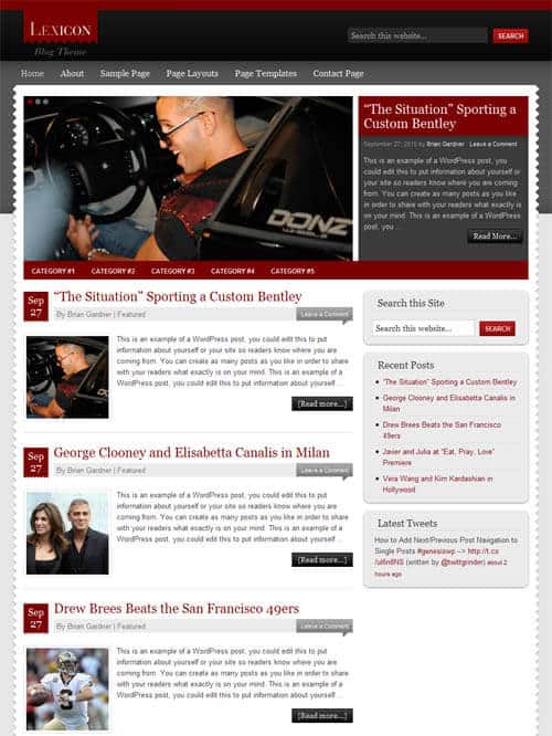 StudioPress Lexicon Theme