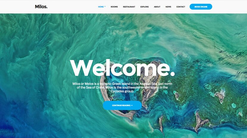CSSIgniter Milos WordPress Theme