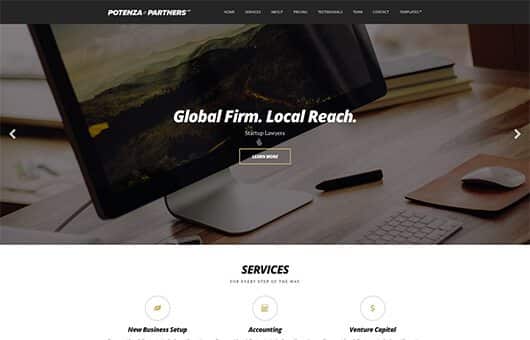 CSSIgniter Potenza WordPress Theme