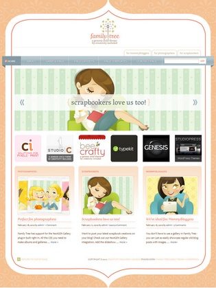 StudioPress Familytree Theme