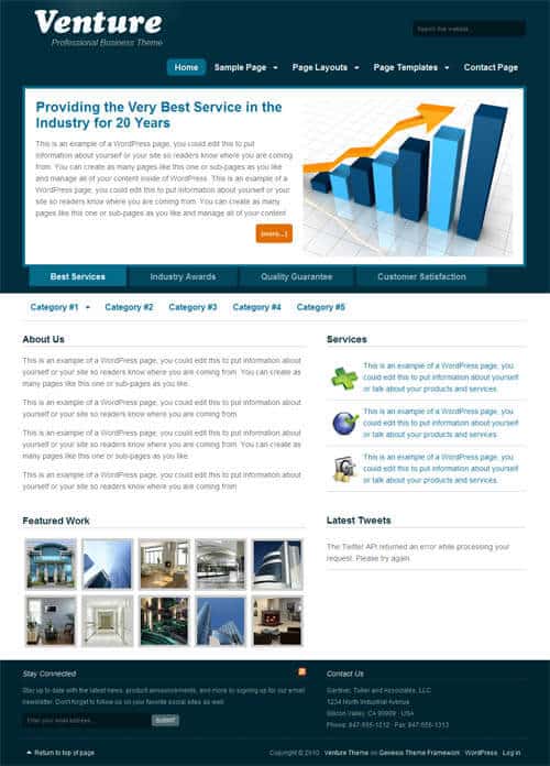 StudioPress Venture Theme