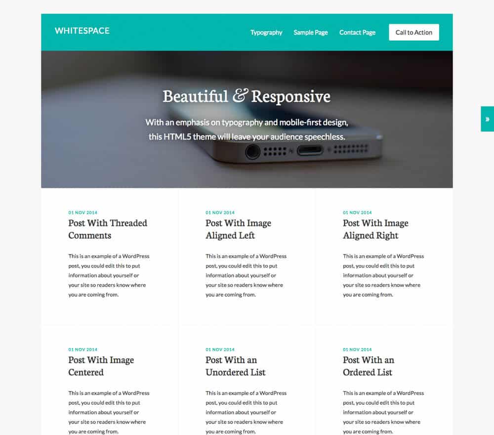 StudioPress Whitespace Pro Theme