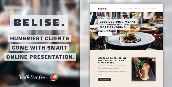 Belise WordPress Theme