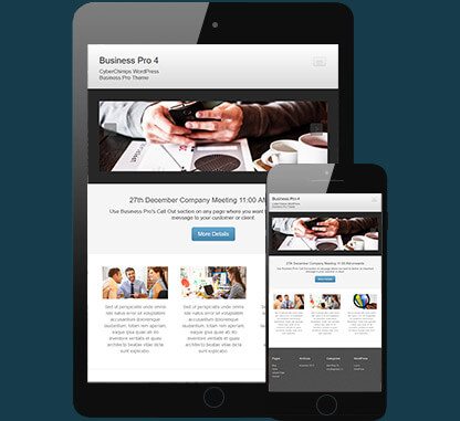CyberChimps Business Pro 4 WordPress Theme
