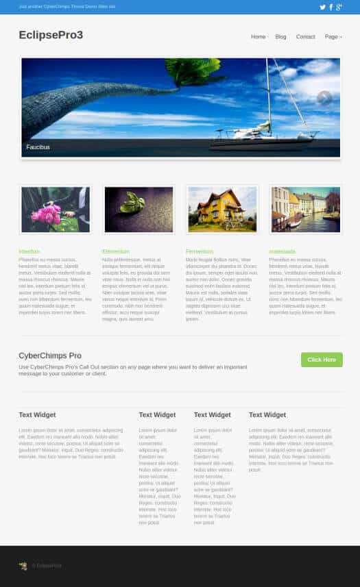CyberChimps Eclipse Pro 3 WordPress Theme
