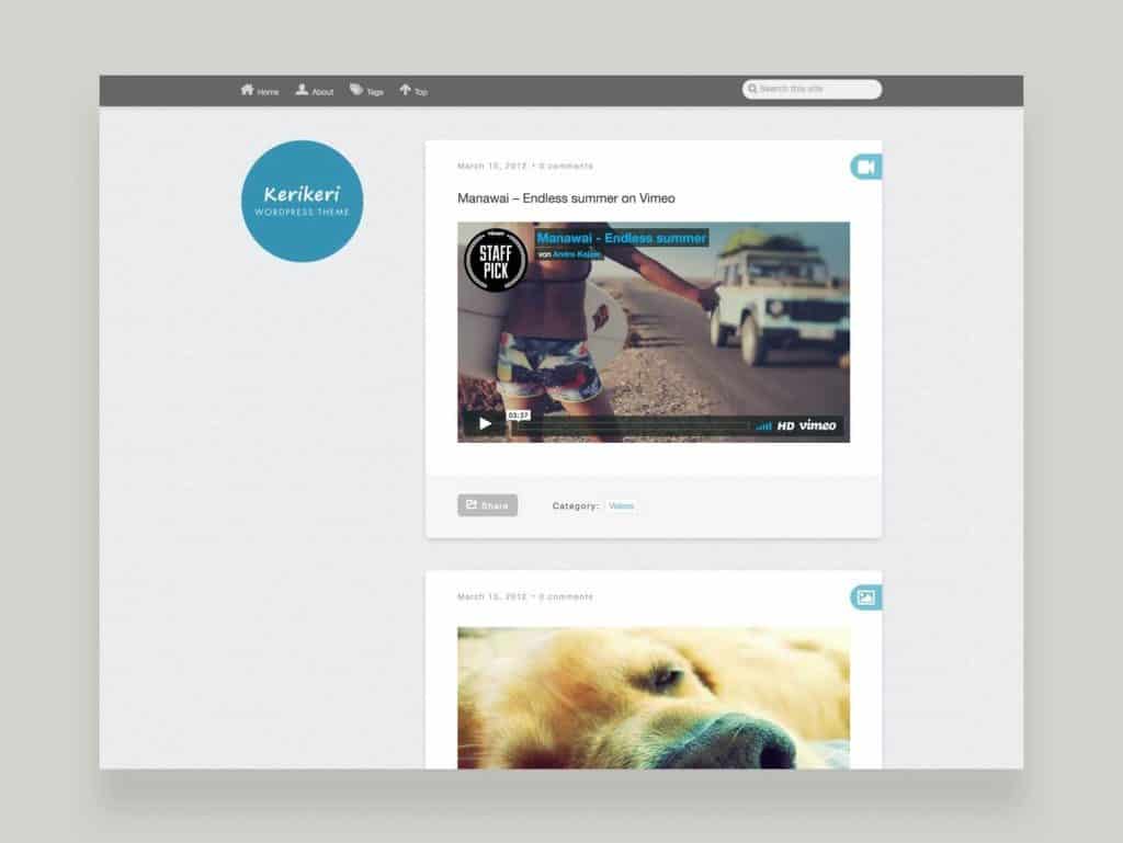 Elmastudio Kerikeri WordPress Theme