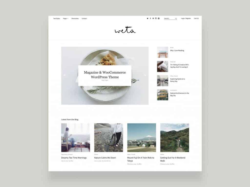 Elmastudio Weta WordPress Theme