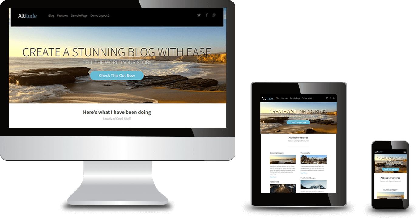 CyberChimps Altitude WordPress Theme