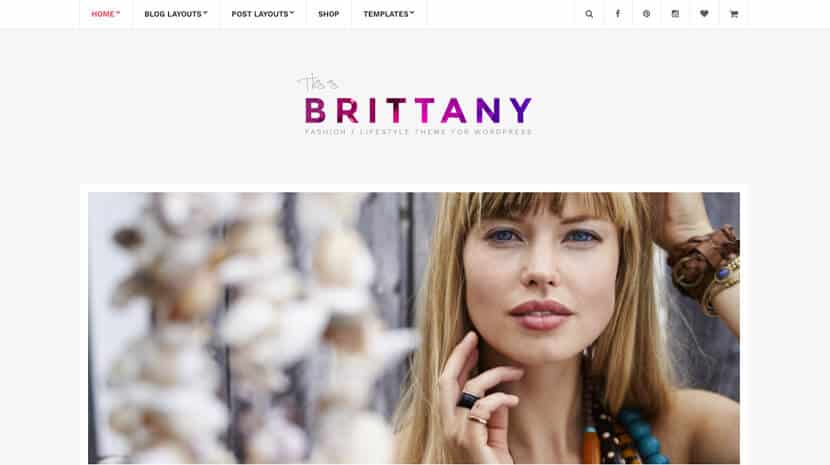 CSSIgniter Brittany WordPress Theme