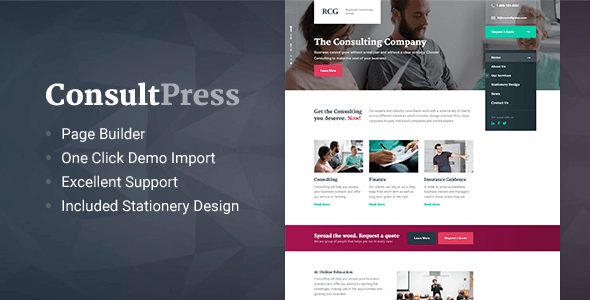 ConsultPress WordPress Theme