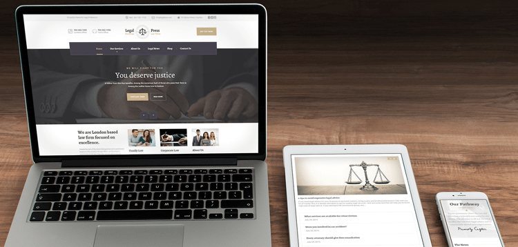 LegalPress WordPress Theme
