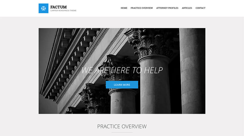 CSSIgniter Factum WordPress Theme
