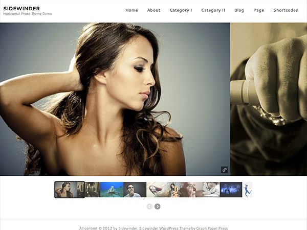Graph Paper Press Sidewinder WordPress Theme