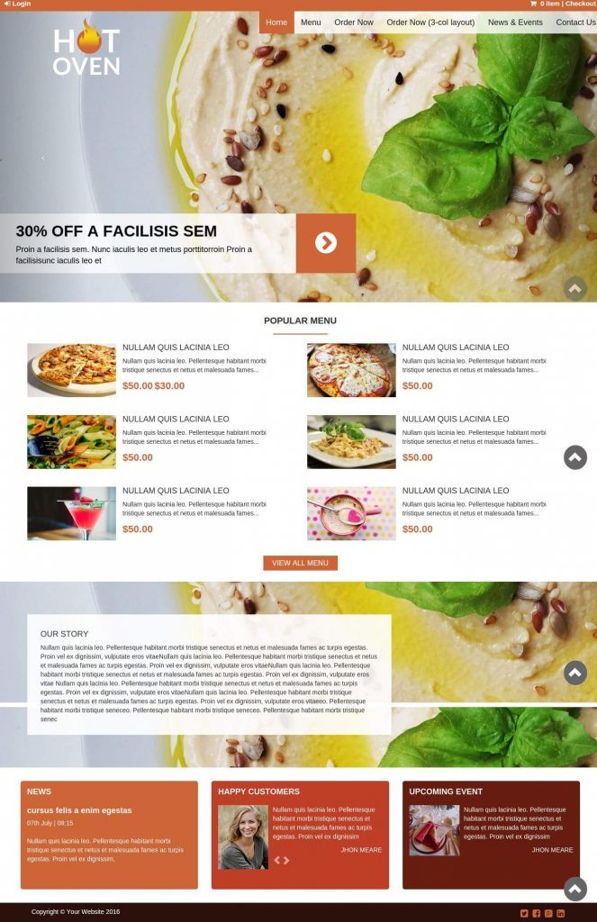 CyberChimps Hot Oven WordPress Theme
