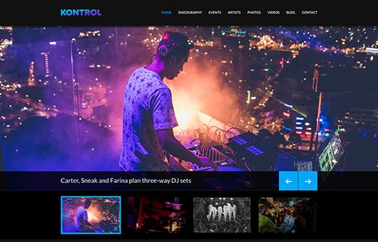 CSSIgniter Kontrol WordPress Theme
