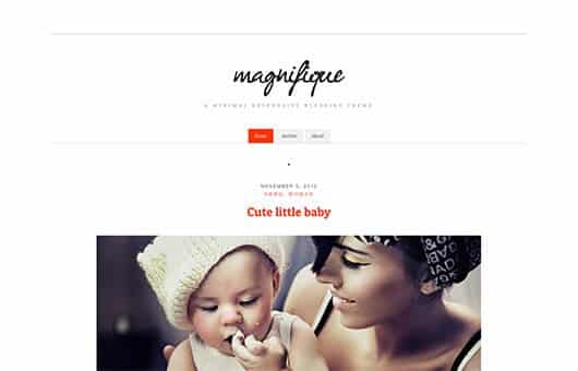 CSSIgniter Magnifique WordPress Theme