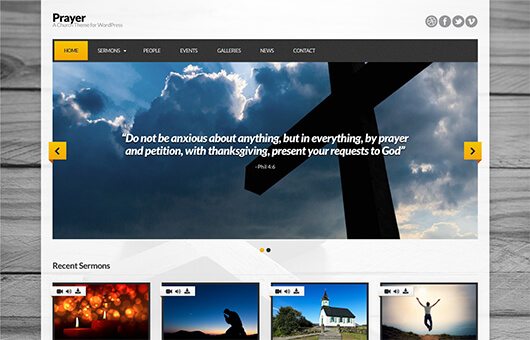 CSSIgniter Prayer WordPress Theme