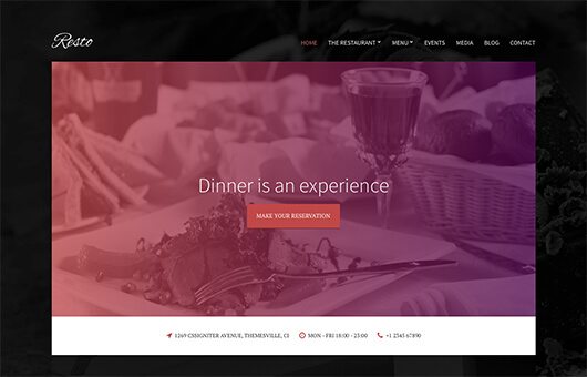 CSSIgniter Resto WordPress Theme