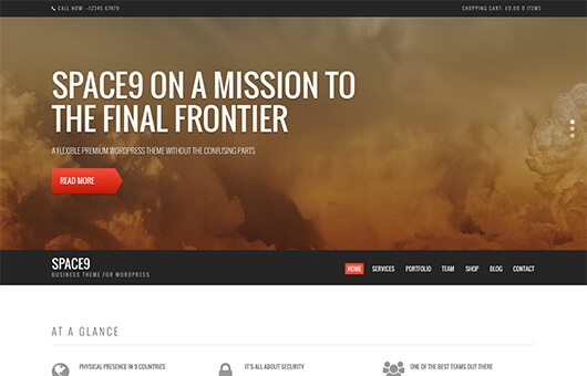CSSIgniter Space9 WordPress Theme