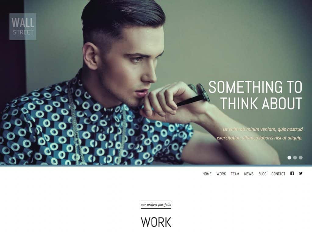 Graph Paper Press Wall Street WordPress Theme