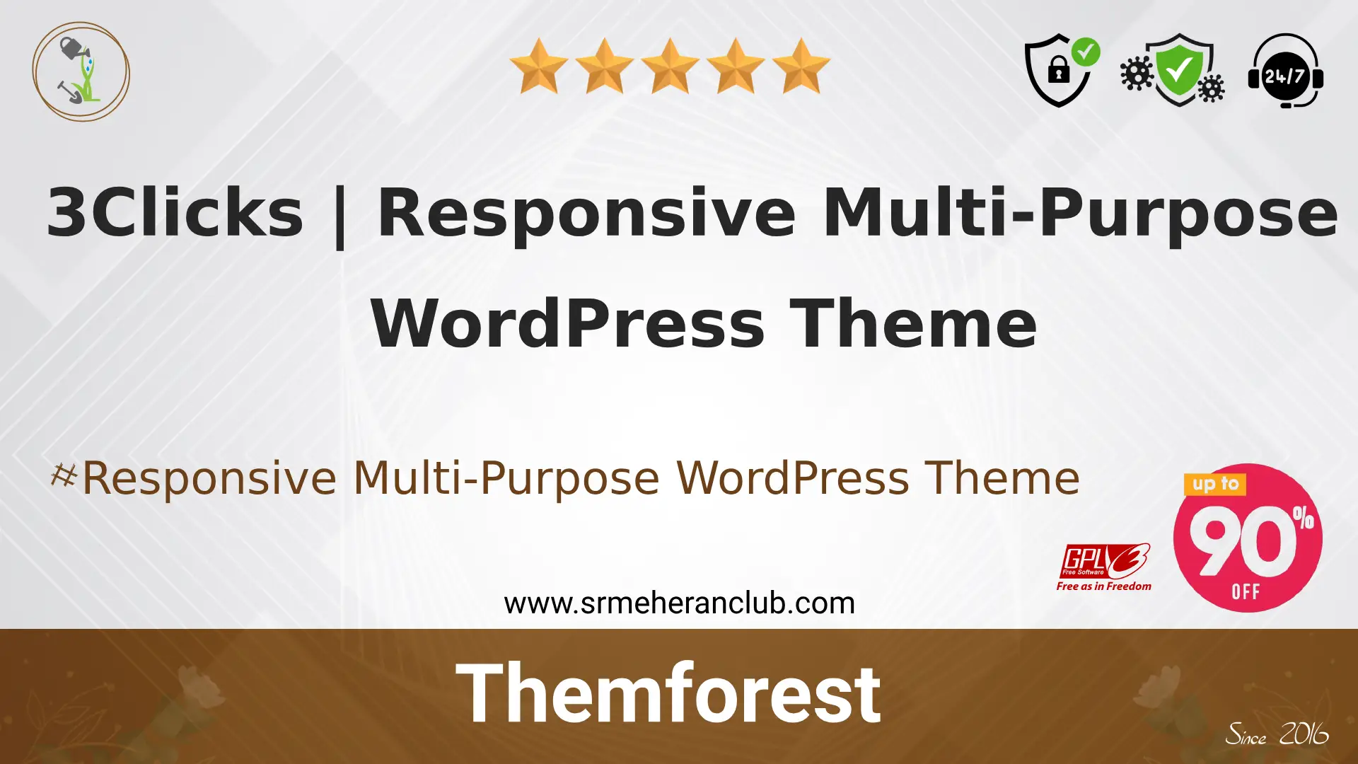 3Clicks | Responsive Multi-Purpose WordPress Theme — Theme by Themeforest