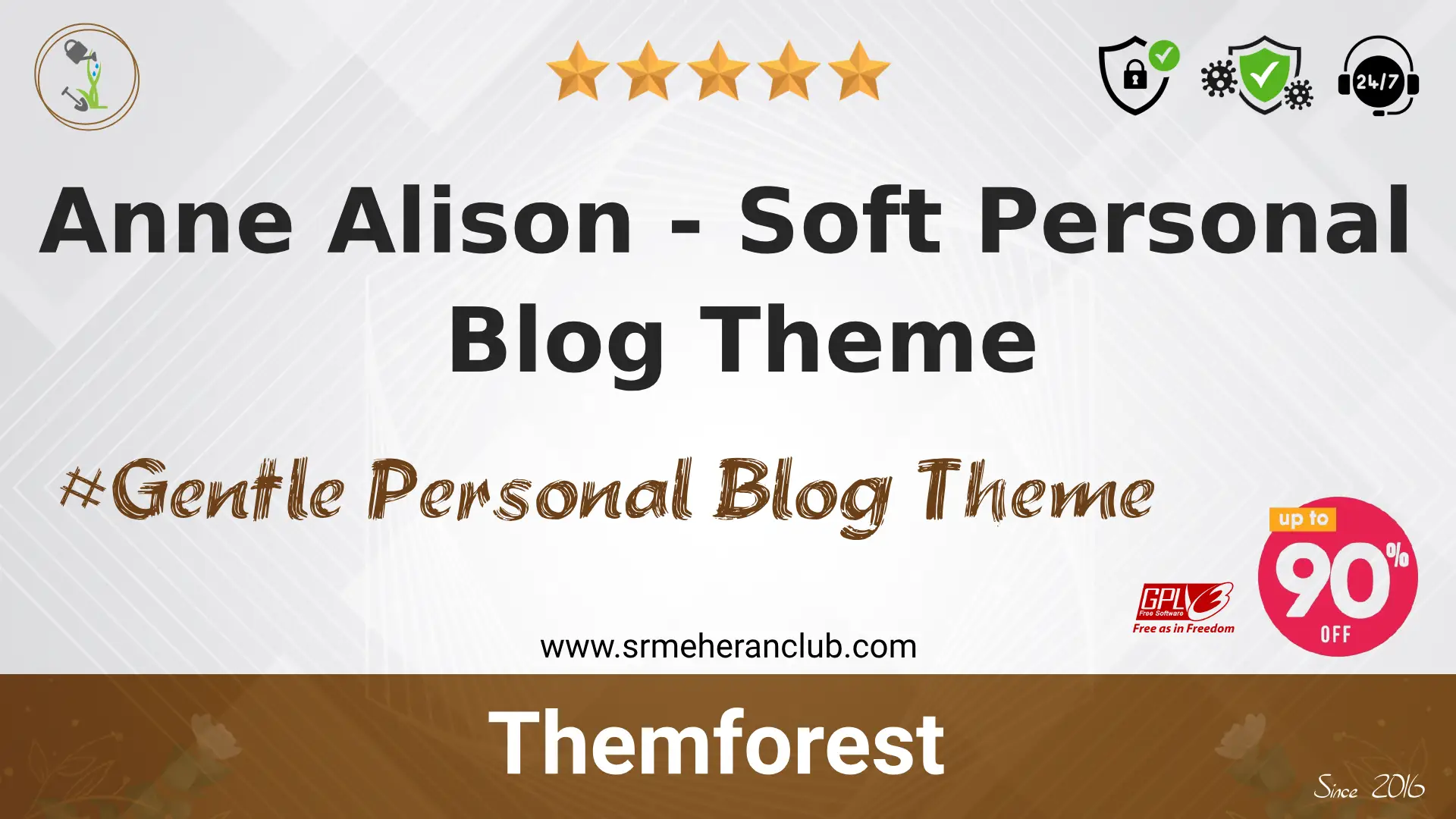 Anne Alison – Soft Personal Blog Theme — Theme by Themeforest