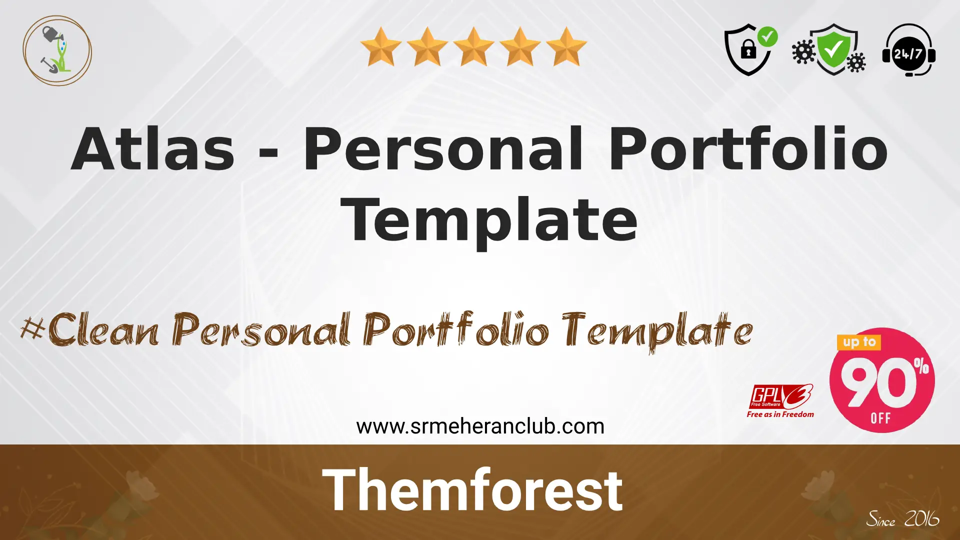 Atlas – Personal Portfolio Template — Theme by Themeforest