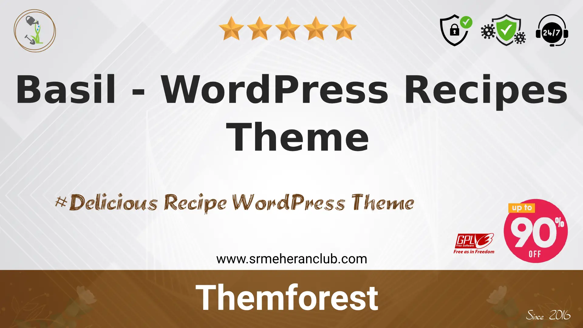 Basil – WordPress Recipes Theme — Theme by Themeforest