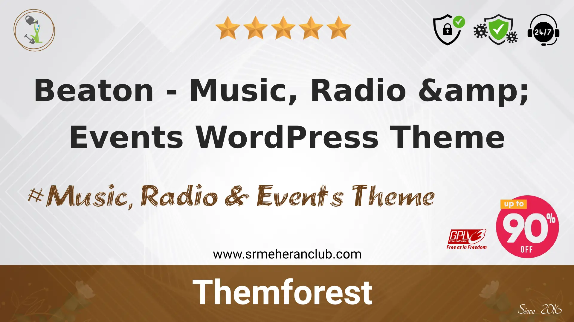 Beaton – Music, Radio & Events WordPress Theme — Theme by Themeforest