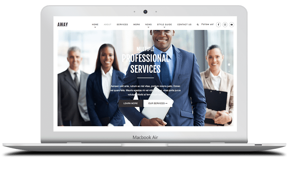 ZigZagPress Away Genesis WordPress Theme