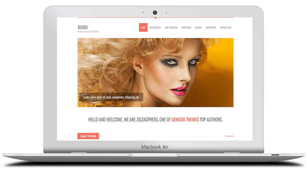 ZigZagPress Bijou WordPress Theme