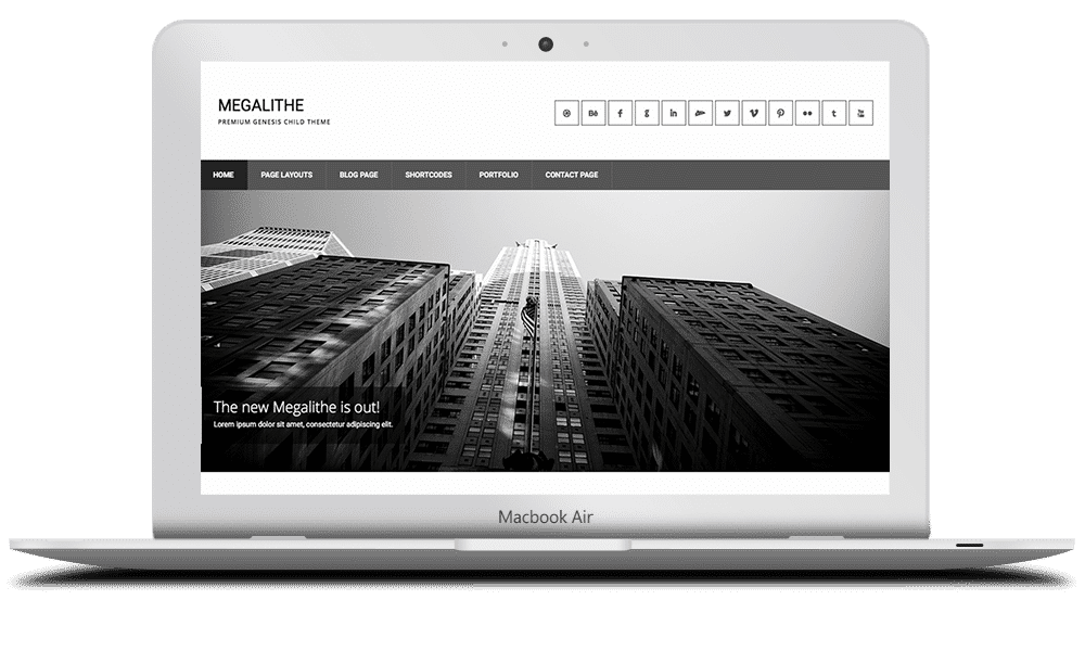 ZigZagPress Megalithe WordPress Theme