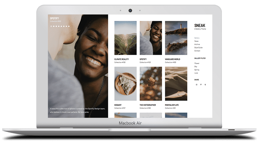 ZigZagPress Sneak WordPress Theme