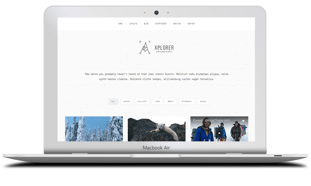 ZigZagPress Xplorer WordPress Theme