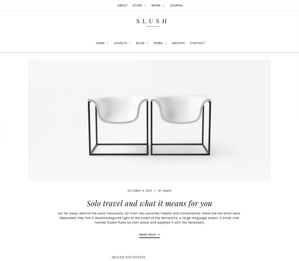 ZigZagPress Slush Pro WordPress Theme