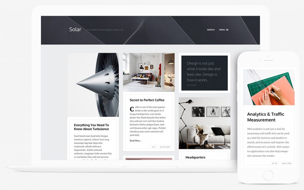 Themes Kingdom Solar WordPress Theme