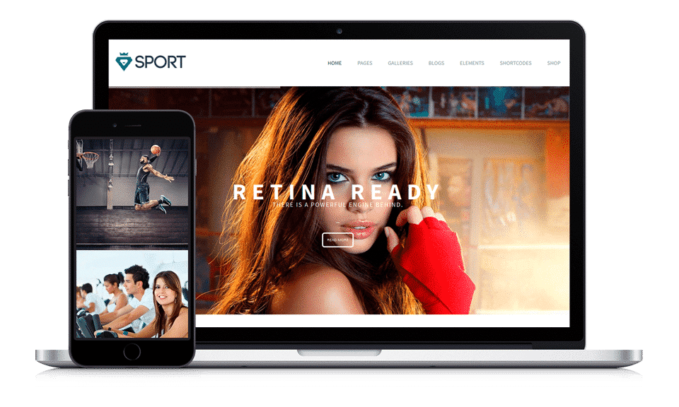VisualModo Sport WordPress Theme