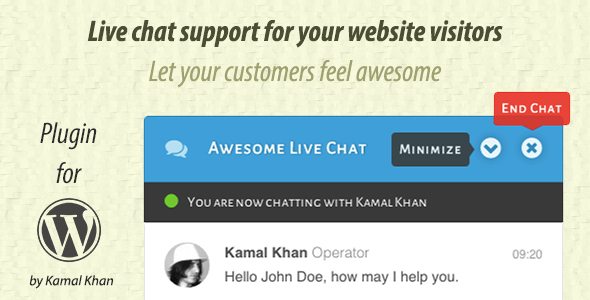 Product Image - Awesome Live Chat 1.4.2 Product Image - Awesome Live Chat 1.4.2