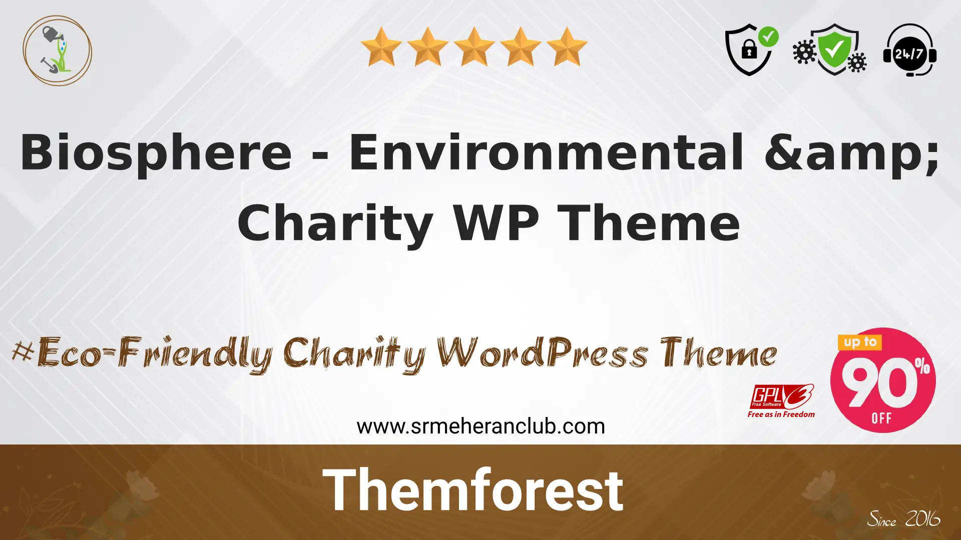 Biosphere – Environmental & Charity WP Theme — Theme by Themeforest