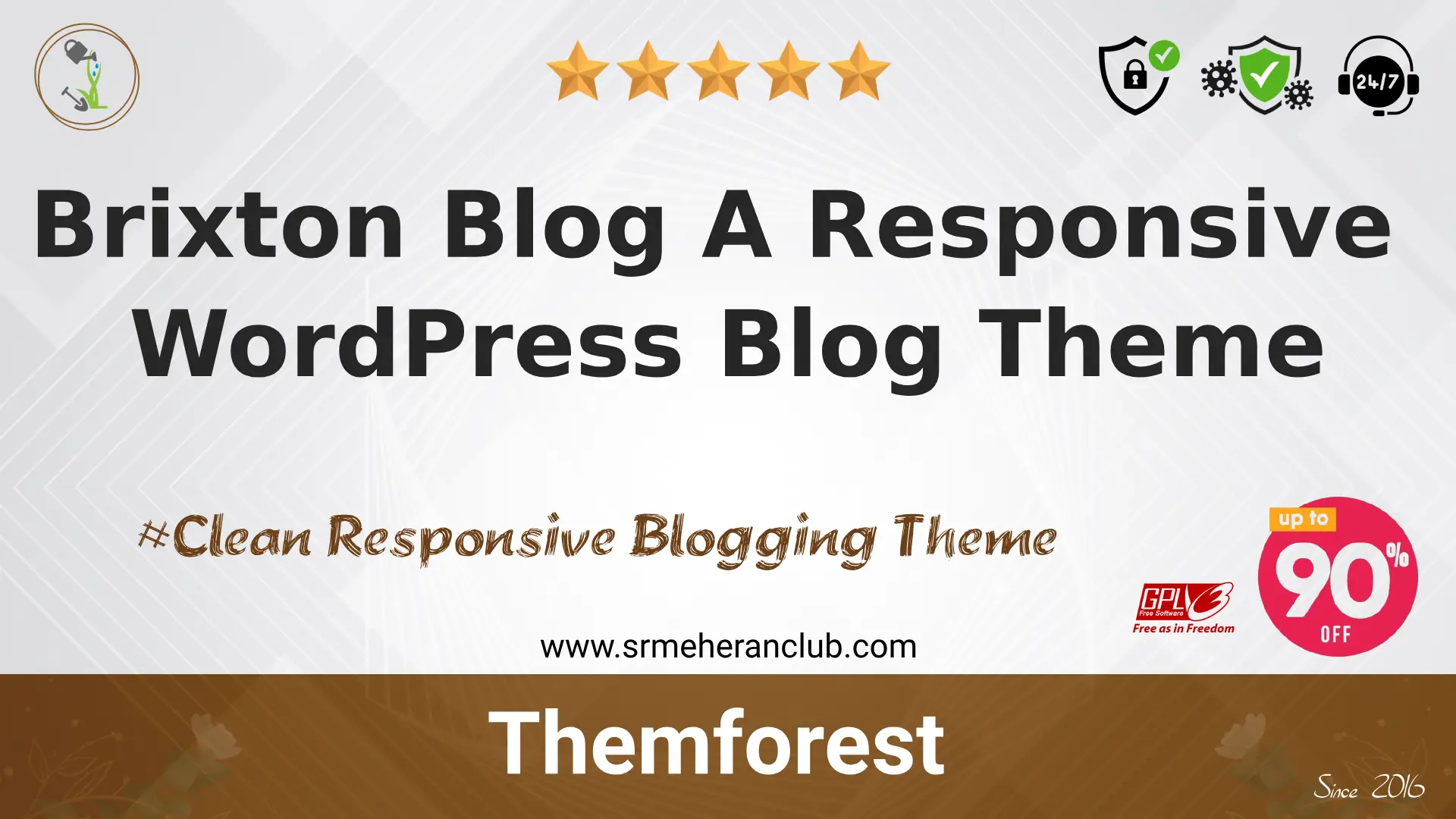 Brixton Blog A Responsive WordPress Blog Theme — Theme by Themeforest