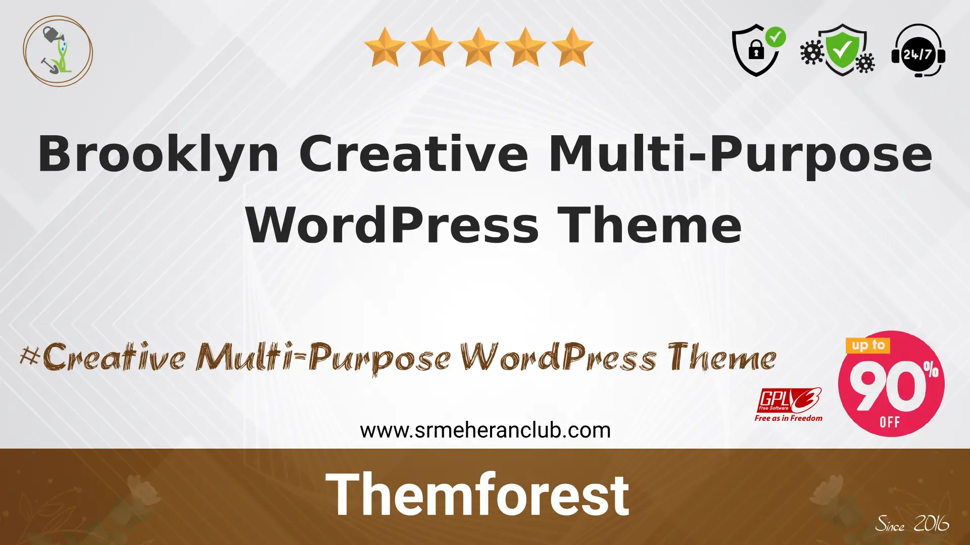 Brooklyn Creative Multi-Purpose WordPress Theme — Theme by Themeforest