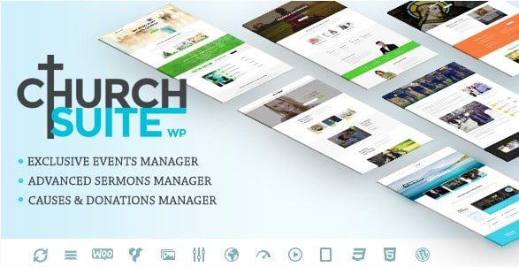 Product Image - Church Suite Responsive WordPress Theme 2.4.1