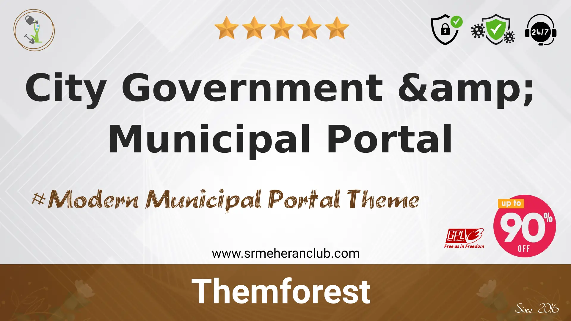City Government & Municipal Portal — Theme by Themeforest