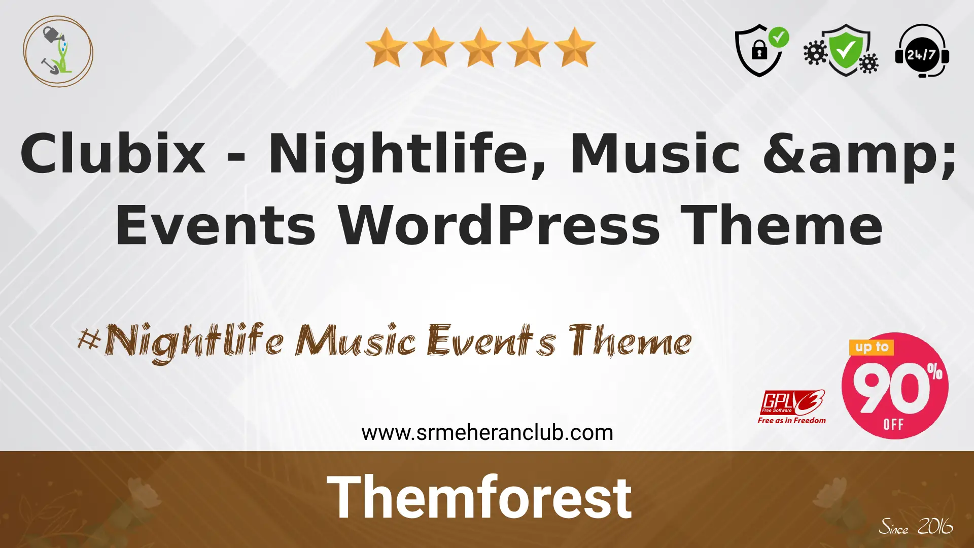 Clubix – Nightlife, Music & Events WordPress Theme — Product by Themeforest