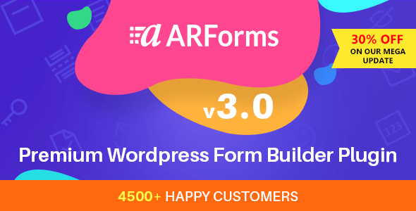 ARForms Wordpress Form Builder Plugin 6.9.4