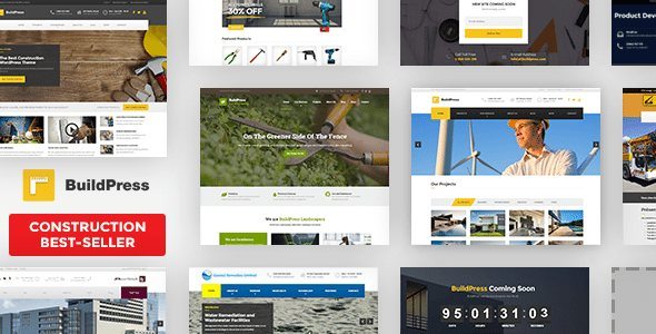 BuildPress Multi-purpose Construction and Landscape WP Theme