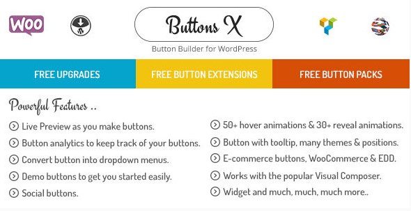 Buttons X Powerful Button Builder for WordPress